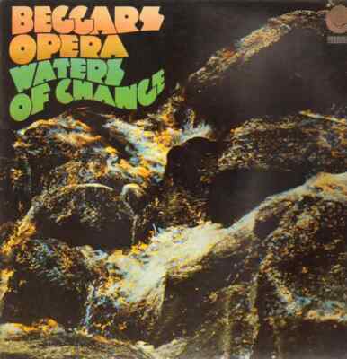 LP Beggars Opera Waters Of Change GATEFOLD, GREEN SPACESHIP LABELS NEAR MINT