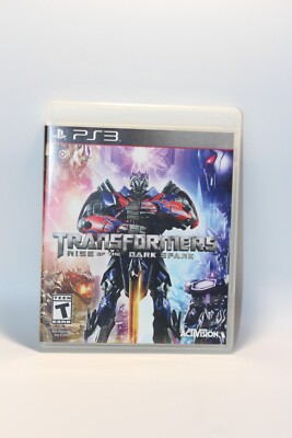 Transformers Rise of the Dark Spark PlayStation 3 PS3 Tested Video Game Used