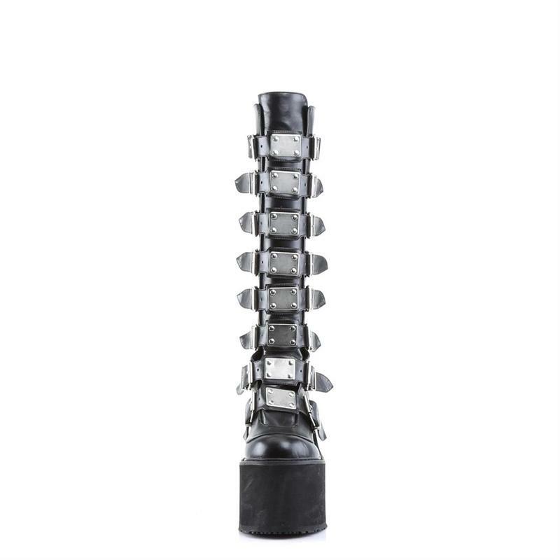 Demonia Gothic Platform Boots SWING-815-BLK-PU | eBay