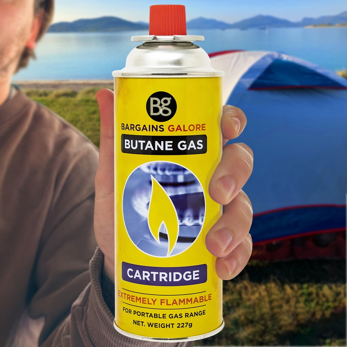 8 X BUTANE GAS CANISTERS BOTTLE CAMPING PORTABLE GRILL HEATER BBQ