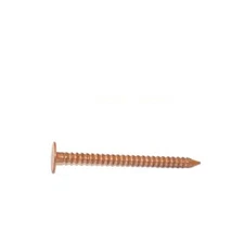 2" x 10GA 6D RING COPPER ROOFING/SLATING NAILS 1lb | CPR200R1