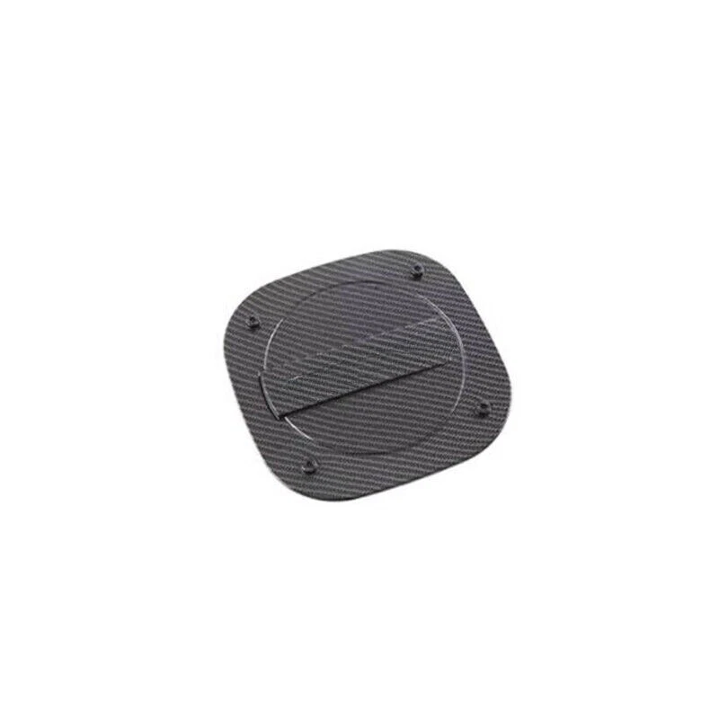 Tapa tapa tanque gasolina coche fibra carbono para Mitsubishi Outlander 2013-2021 Foto 3 de 4