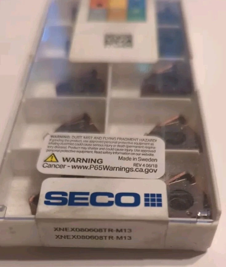 SECO XNEX080608TR-M13 MK2050 Pack De 10, Totalmente Nuevo Foto 2 de 4