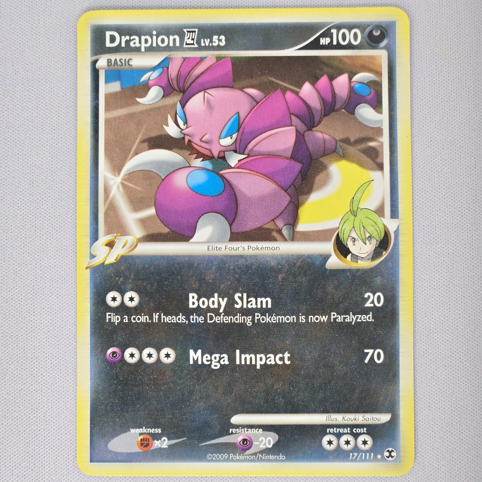 Drapion 17/111 Rising Rivals Non Holo Rare Pokemon Card TCG English LP