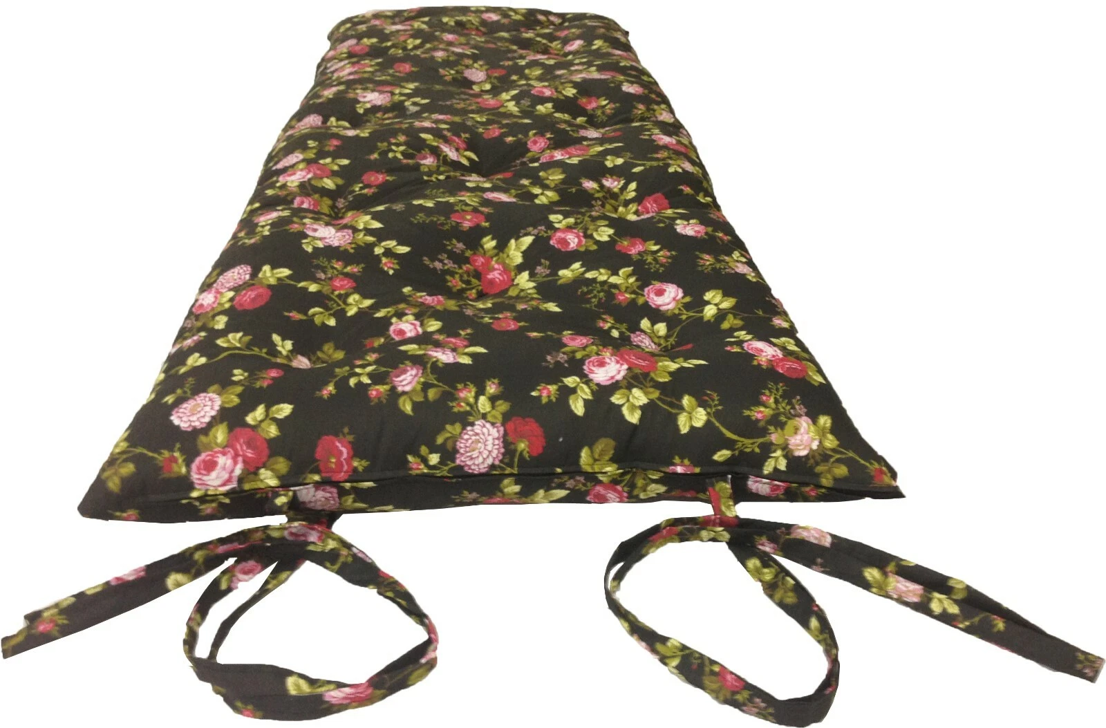 Floor Rolling Futon Mattresses, Sleeper Bedding Mats 3x27x80, Rose Black