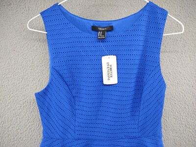 forever 21 blue mini dress Forever 21 Royal Blue Stretch Short Mini Dress in Women's Size Medium NEW
