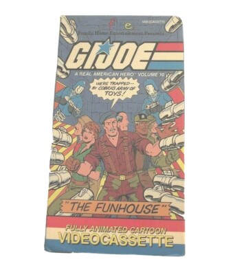 F.H.E. - G.I. JOE - ''The Funhouse'' - Volumne 10 - 1986 Videocassette (KK)