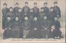 CHINA Manchuria Ghirin chinese priests 1910s PC
