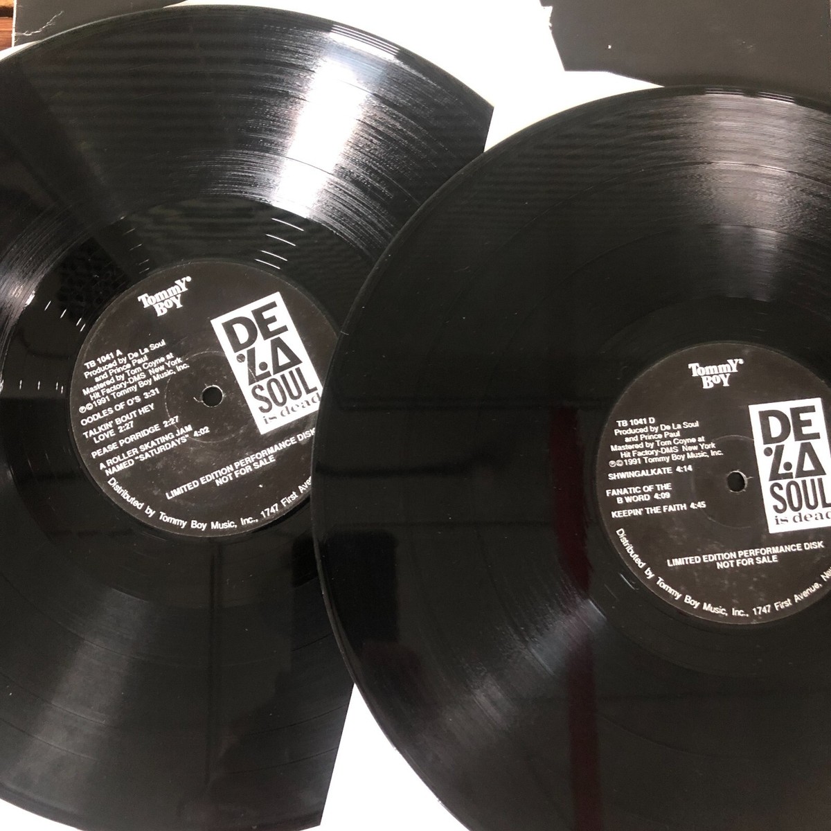 US 91 Ltd ORG Vinyl] De La Soul Is Dead 2xLP / A Tribe Called