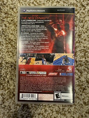 NBA 2K13 Executive Produced by Jay Z (Sony PSP, 2012) Kevin Durant