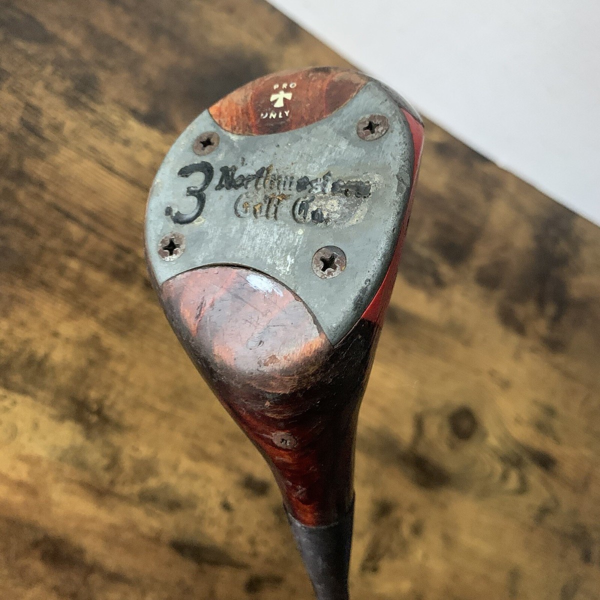 VTG Northwestern Golf 3 Wood Pro Only True Temper Aluminum 42.5