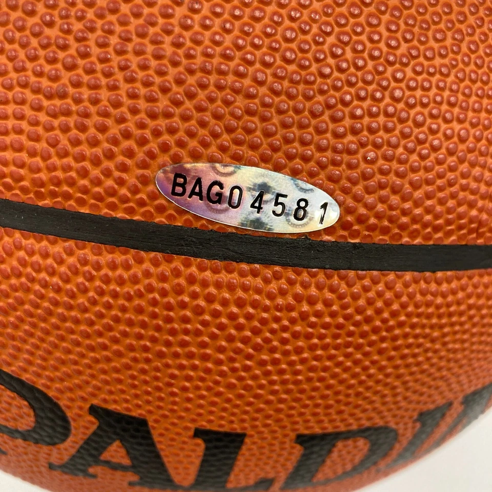 Kobe Bryant Signed Spalding Official Game Basketball Silver Ink Upper Deck UDA - Image 3 of 4