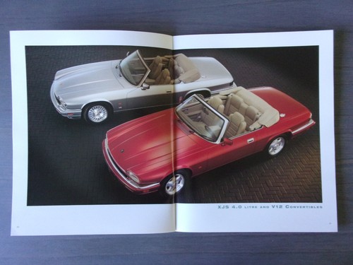 JAGUAR XJS orig 1994 UK Mkt Prestige Brochure - 4.0 6.0 V12 Coupe Convertible - Picture 11 of 16