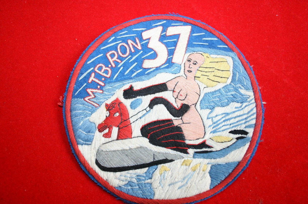 US NAVY WW2 MOTOR TORPEDO BOAT MTB SQUADRON JACKET PATCH RON US NAVY WW2 MOTOR TORPEDO BOAT MTB SQUADRON JACKET PATCH RON