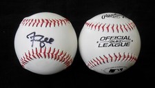 TREY BALL AUTOGRAPHED BASEBALL (RED SOX) W/ COA!