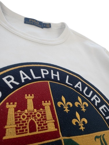 Polo Ralph Lauren Cookie M Sweatshirt Pullover Stadium 1967 1992 Snow Beach - Bild 7 von 14