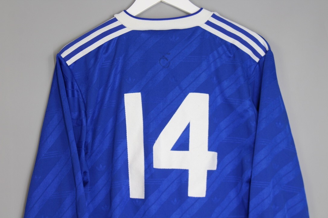 adidas 80s 90s アイルランド代表　ユニホーム　ゲームシャツ ICELAND NATIONAL TEAM 1990 1991 FOOTBALL SHIRT JERSEY ADIDAS