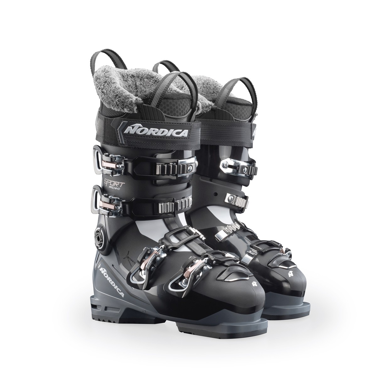 NORDICA Women's Sportmachine 3 75 W Black/Anthracite/Pink Ski Boot