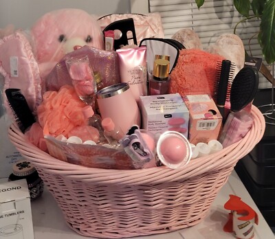 Pamper Me Pink Gift Basket 