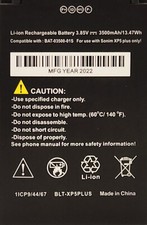 New OEM BELTRON Battery for Sonim XP5Plus XP5900 3.85V 3500mAh BAT-03500-01S