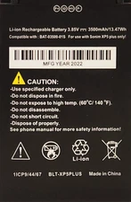 New OEM BELTRON Battery for Sonim XP5Plus XP5900 3.85V 3500mAh (BAT-03500-01S)