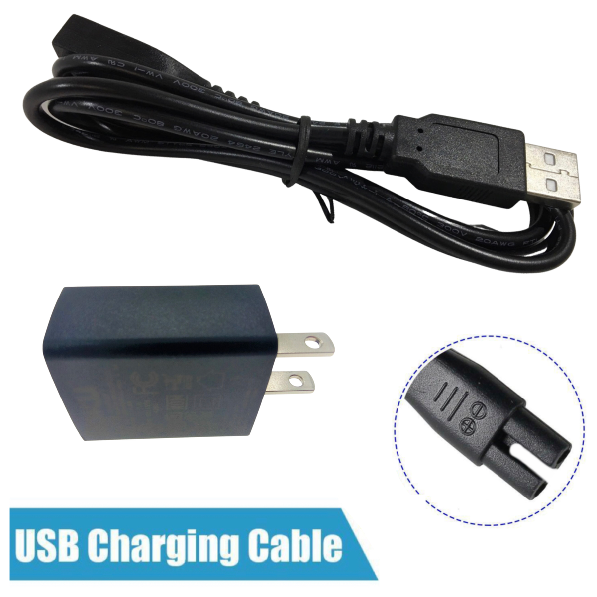 Charger for Intex 12269 Handheld Rechargeable Pool Vacuum USB