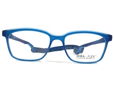 Miraflex Kids Eyeglasses Frames WILL C.130 Blue Square Full Rim 47-16-135