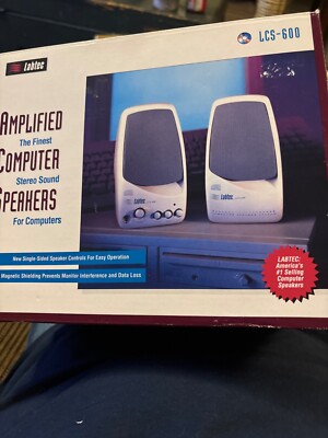 LABTEC CS600 (2) SPEAKERS NEW IN BOX