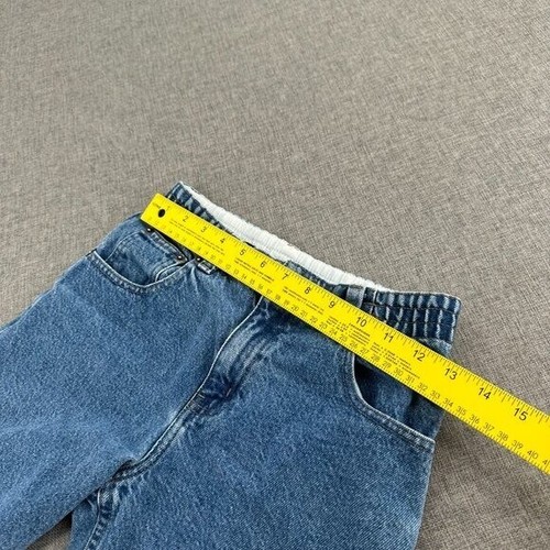 Vintage Boys GAP Kids Blue Denim Shorts 8 Stretchy Waist Cotton Pre-Owned. - Picture 6 of 13