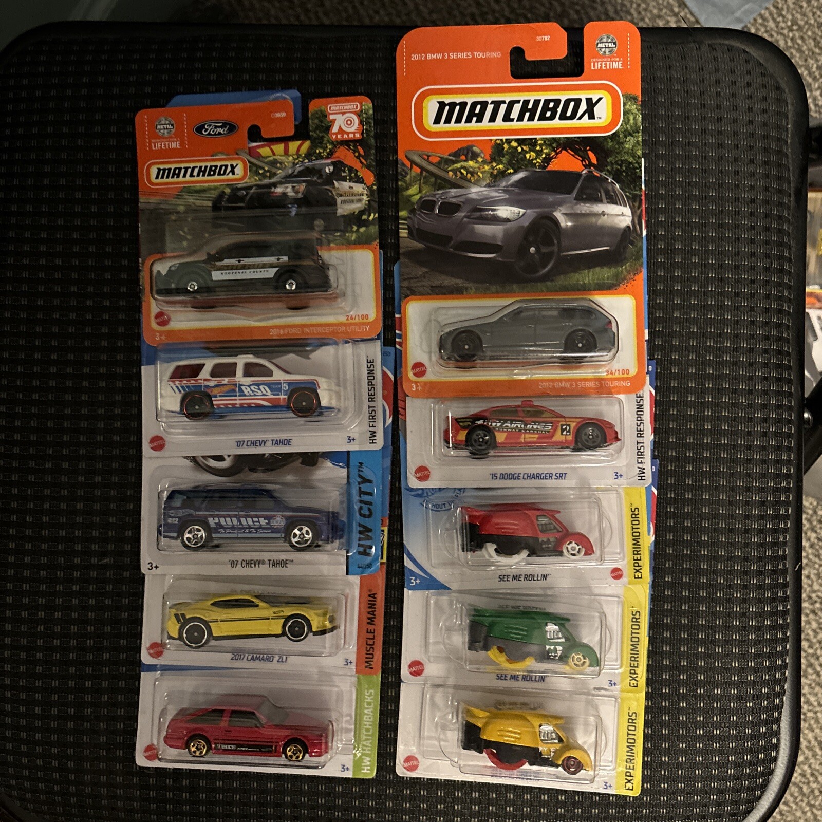 Matchbox/Hot Wheels Lot Of 10 For $12. Free Shipping/Chevy/Ford/Toyota/Dodge
