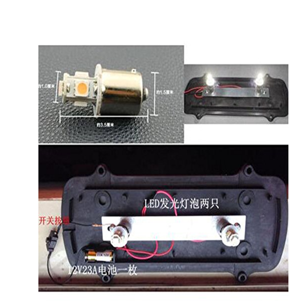 LED Taxi Sign Top Light Cab Roof Illuminated Topper Car Top