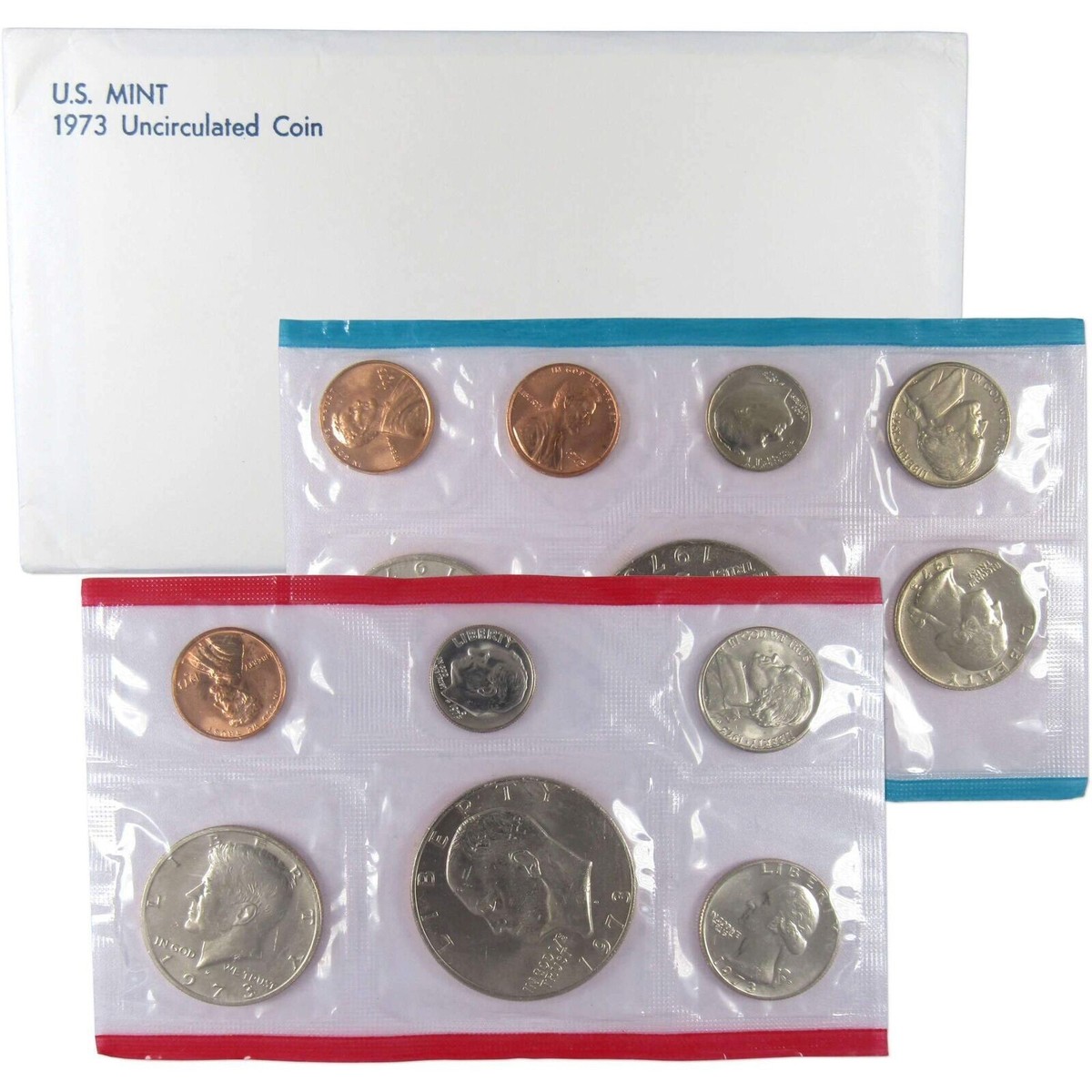 1973 U.S. Mint Set Uncirculated Original Government Packaging 13