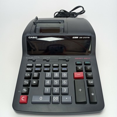 casio bill printing printer calculator