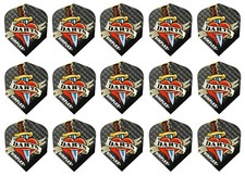 5 Sets Harrows Dimplex Standard Dart Flights - Ships Tracking - Dagger In Heart