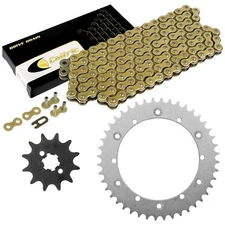 Drive Chain & Sprockets Kit for Yamaha It175 1980-1983 / It200 1984 1985 1986