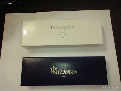 WATERMAN 18k-750 fine nib fountain Pen