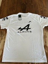 Arturo Coello HEAD 2025 Padel Shirt XL Nowa Fabrycznie nowa z metką Biała Alpine Qatar Airways