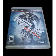 MX vs ATV Reflex PS3 Complete CIB Motocross Racing Game Manual Tested THQ
