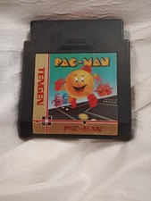Pac-Man Nintendo NES 1990 game only black cartridge