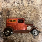 Vintage Hot Wheels Early Times Delivery Truck 1977 Hong Kong Maroon Red Mint NM