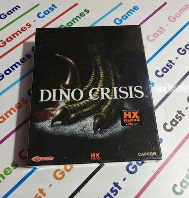PC GAMES DINO CRISIS ITALIAN NEW SEALED BIG BOX RARE
