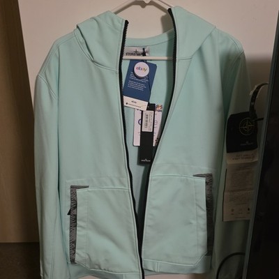 Stone Island Men's Shell R Mint Colorway Jacket  Size L