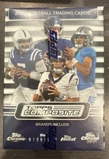 2023 Topps Composite Football Blaster Value Box 8 Packs 40 Cards