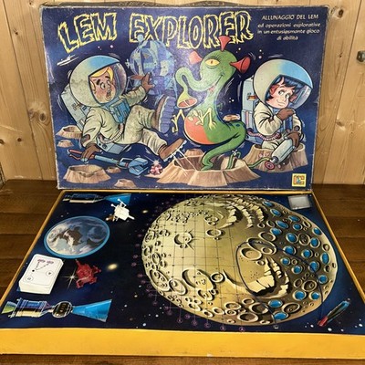LEM EXPLORER Lunaggio del Lem Clementoni 1971