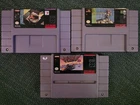 SNES Game Lot F Zero Paperboy 2 Carmen Sandiego Super Nintendo Authentic Tested