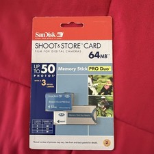 SanDisk 64Mb Memory Stick Pro Duo (SDMSPDS-64-A99) DARMOWA WYSYŁKA z METKAMI CENOWYMI