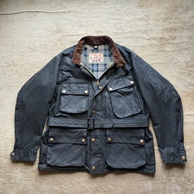 50s Belstaff Trialmaster 42-44 ベルスタッフ Vintage 1950s Belstaff Trialmaster Flag Tag Jacket Outer Mens Size