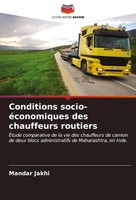 Mandar Jakhi | Conditions Socio-éConomiques Des Chauffeurs Routiers | Buch