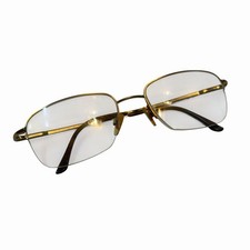 Polo Ralph Lauren Half Rim Eyeglasses Gold Color Model 1001