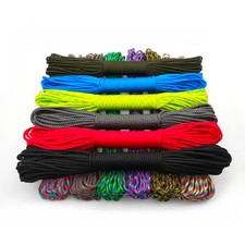 Paracord Rope 4mm 9 Strand Nylon Tent Camping Survival Climbing Lanyard Cord